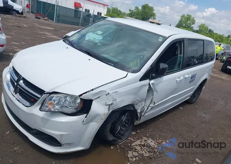 2015 Dodge Grand Caravan Se из США, поврежденный, VIN 2C4RDGBG2FR682716
